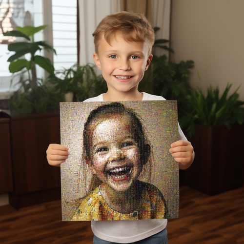 Mosaïque Photo Enfant Personnalisée