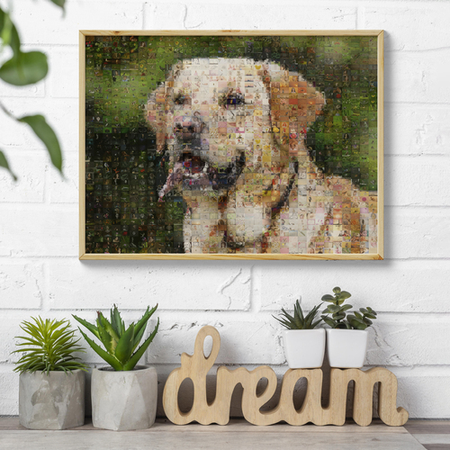 Mosaïque Photo Personnalisée Chien