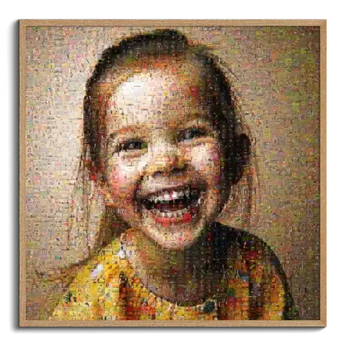 Créez un mosaïque photo unique d'enfance pour un cadeau spécial