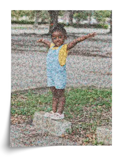 Mosaïque Photo Enfant Personnalisée