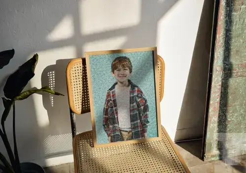 Mosaïque Photo Enfant Personnalisée