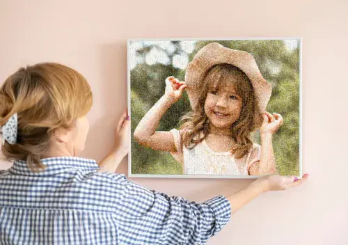 Mosaïque Photo Enfant Personnalisée
