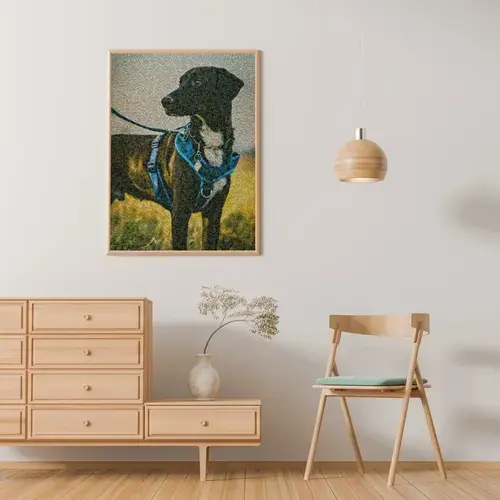 Mosaïque Photo Personnalisée Chien