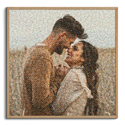 Mosaïque Photo Personnalisée pour Couples