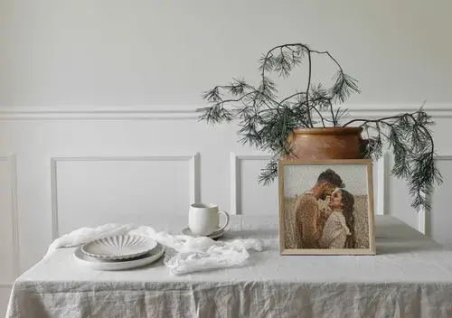 Mosaïque Photo Personnalisée pour Couples