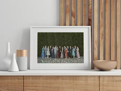 Mosaïque photo « Bilan de l’année » famille