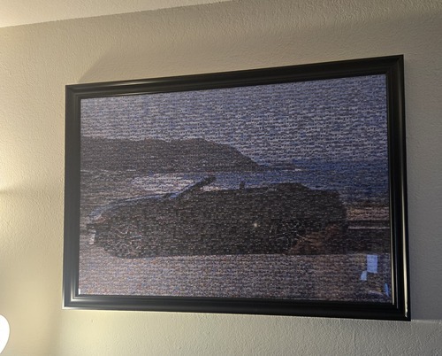 Photo du client David pour l'évaluation Impression Photomosaïque [En ligne] Affiche 40x30"